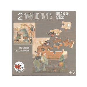 Due puzzle magnetici tema Arca di Noè, Egmont Toys