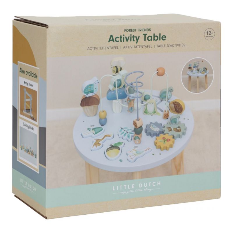 Activity Table, Tavolo multiattività in legno per bambini, Little Dutch