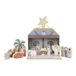 Christmas Manger, Presepe, in cartone e legno Little Dutch